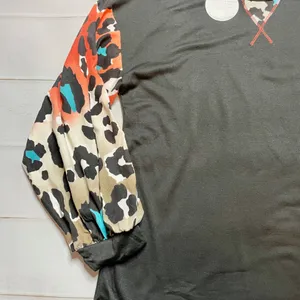 NWT - Now N Forever - Women’s Black Blouse w/ Decorative Sleeves - Size 1X thumbnail 2