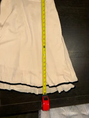 Maeve White Mini Dress with Black Trim thumbnail 6