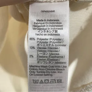 Madewell + Ottoman Rib Square-Neck Top in Cream Size 1X thumbnail 6
