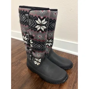 NEW Lacrosse Waterproof Winter Boots Women's Size 8 Myrick Snowflake 14" Boot thumbnail 6