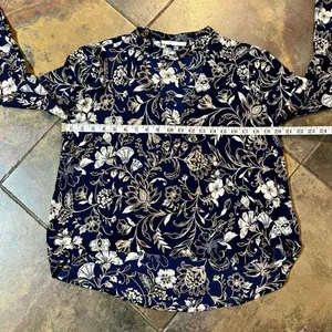 Lush Women’s Small Floral Blouse with Chocker thumbnail 7