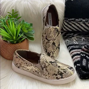 steve madden• safary python snakeskin metallic sneakers thumbnail 5