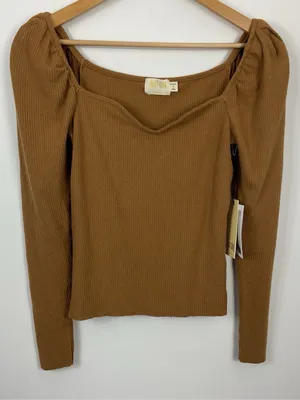 Nation LTD Ashlyn Sweetheart Sweater Womens Size Small thumbnail 1