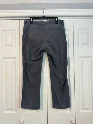 Lee Womens Gray Relaxed Straight Jeans -, 12 Petite thumbnail 3