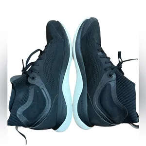 Lululemon ChargeFeel Workout Mid‎ Black Seamless Sneakers Running Shoes Sz 8.5 thumbnail 5