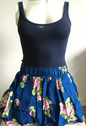 Abercrombie Floral Tank Dress thumbnail 1
