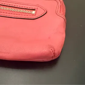 Coach Coral Daisy Leather Double Zip Wallet Wristlet thumbnail 6