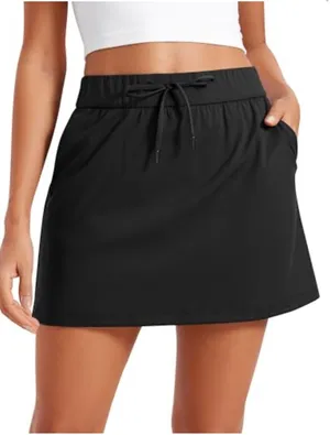 Athleta excursión skort black shorts skirt thumbnail 1