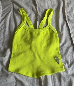 Neon Yellow Free People Movement Tank thumbnail 1