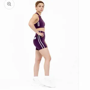 Barbell Cartel Legacy 5" Shorts Women's Large Orchid Purple Gym Athletic thumbnail 2