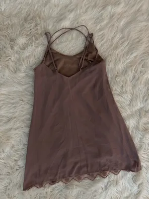 Lace Cami Slip Mini Dress thumbnail 3