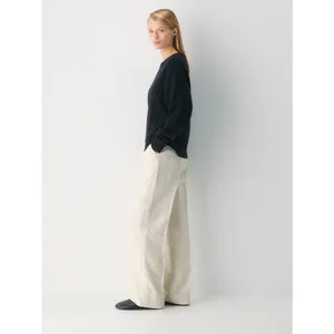 Aritzia The Limitless Pant Linen NWT Natural Ecru Wide Leg Size 6 thumbnail 2