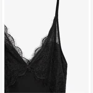 Zara Elegant Black Lace Maxi Dress thumbnail 8