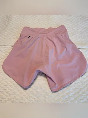 Nike Dri Fit Running Athletic Shorts Women’s Size XS Dusty Pink Loose Stitches thumbnail 7
