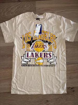 brand new lakers tee small with tags urban outfitters thumbnail 1
