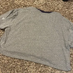 Tailgate Dallas Cowboys Cropped T-Shirt Medium Grey thumbnail 6