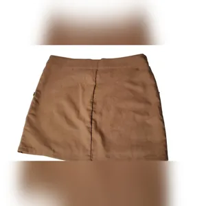 English Rose Tan Studded Mini Skirt Size:L thumbnail 4