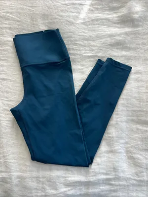 Carbon38 Diamond Compression High Rise Leggings in Blue Size M $98 thumbnail 2