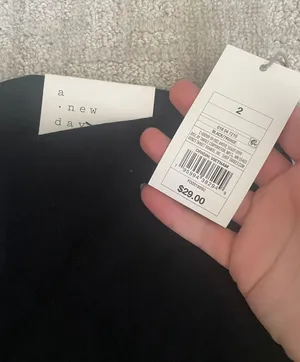 A New Day Black Dress Pants thumbnail 2