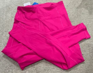 Pink Leggings Size L thumbnail 1