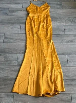 Lovers and friends golden maxi dress thumbnail 1