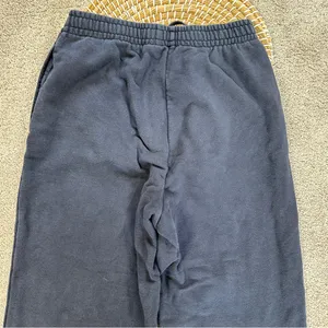 Uniqlo Women’s Washed Jersey Jogger Pants Pull On Loungewear in Navy Size S thumbnail 7
