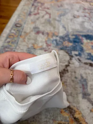 nuuds cropped shirt White Size XS thumbnail 3