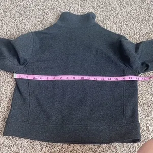5/$30 🎈Express‎ women’s vintage grey zip up blazer size 5/6 thumbnail 6
