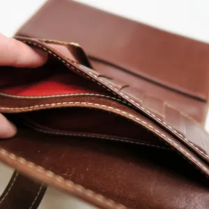 Vintage 90s Dooney & Bourke Signature Checkbook Wallet - WU53Q WA thumbnail 9