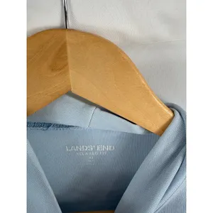Lands End Relaxed Fit Blue Long Sleeve turtleneck Size Medium thumbnail 2