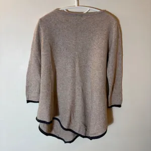 Philosophy by Dane Lewis 100% Cashmere Asymmetrical Hem Sweater Size‎ Large thumbnail 7