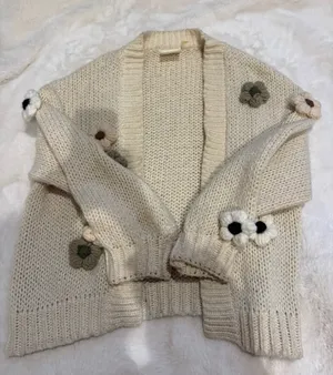 Anthropologie Sweater Knit Chunky Meave thumbnail 3