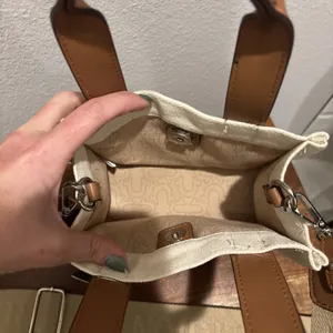True Religion Crossbody Mini Tote Purse Shoulder Bag Adjustable Guitar Strap NWT thumbnail 9