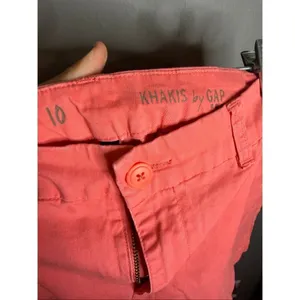 Gap Chino City Pink Shorts 4 inseam Size 10 thumbnail 5