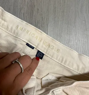 American eagle super high rise relaxed shorts thumbnail 3