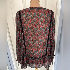 Matilda Jane Floral Carol Top Boho Peasant Prairie Hippie Cottagecore Womens XXL thumbnail 5