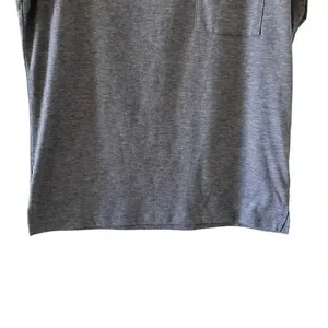 Mirol Charcoal Gray Short Sleeves Minimalist T-Shirt SZ M #1232 thumbnail 4