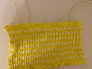 Yellow Cropped Tank thumbnail 2