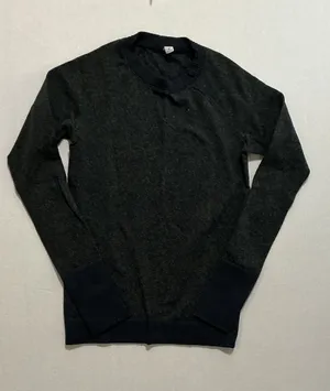lululemon athletica Men's Charcoal Crewneck Sweater thumbnail 1