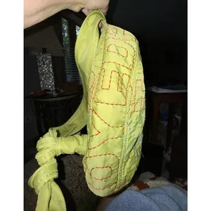 Vintage DON ED HARDY DESIGNS Stitched Logo Quilted Back Pack thumbnail 4