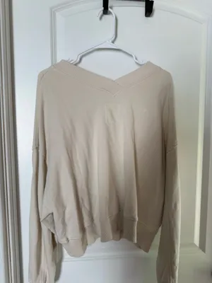 Aerie Off-The-Shoulder Sweatshirt thumbnail 2