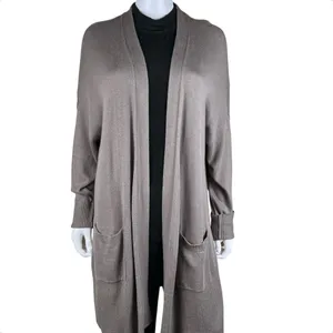 Sejour Nordstrom Open Front Midi Cardigan Sweater Plus Size 1X thumbnail 3