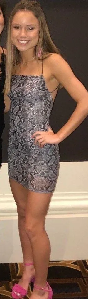 Snakeskin Print Dress Size XS thumbnail 1