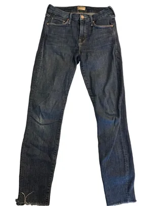 Mother Looker Ankle Fray Girl Crush jeans women's size 25 thumbnail 1