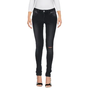 Anine Bing Double Zipper Skinny Jeans - Charcoal - 26 thumbnail 2