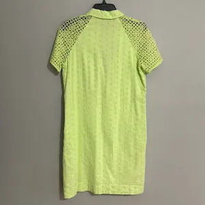 J. Crew Eyelet Shirtdress green size 2 thumbnail 7