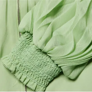 NWT Alice + Olivia Antonette‎ Crew Neck Mini Dress Color: Sea-foam Sz XS $465 thumbnail 6