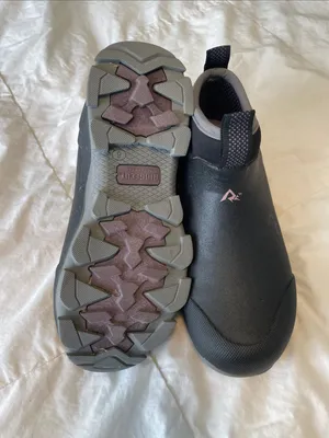 Women’s Black Waterproof Winter Slip-On Boots with Pink Logo thumbnail 5