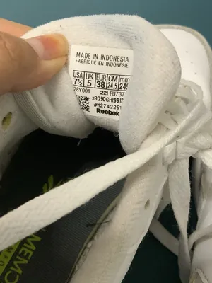 Reebok Womens Shoes White Sneakers Lace Up Size 7.5 Memory Tech thumbnail 4