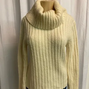 Ralph Lauren Thick‎ chunky wool blend turtleneck Fisherman Core C31 thumbnail 3